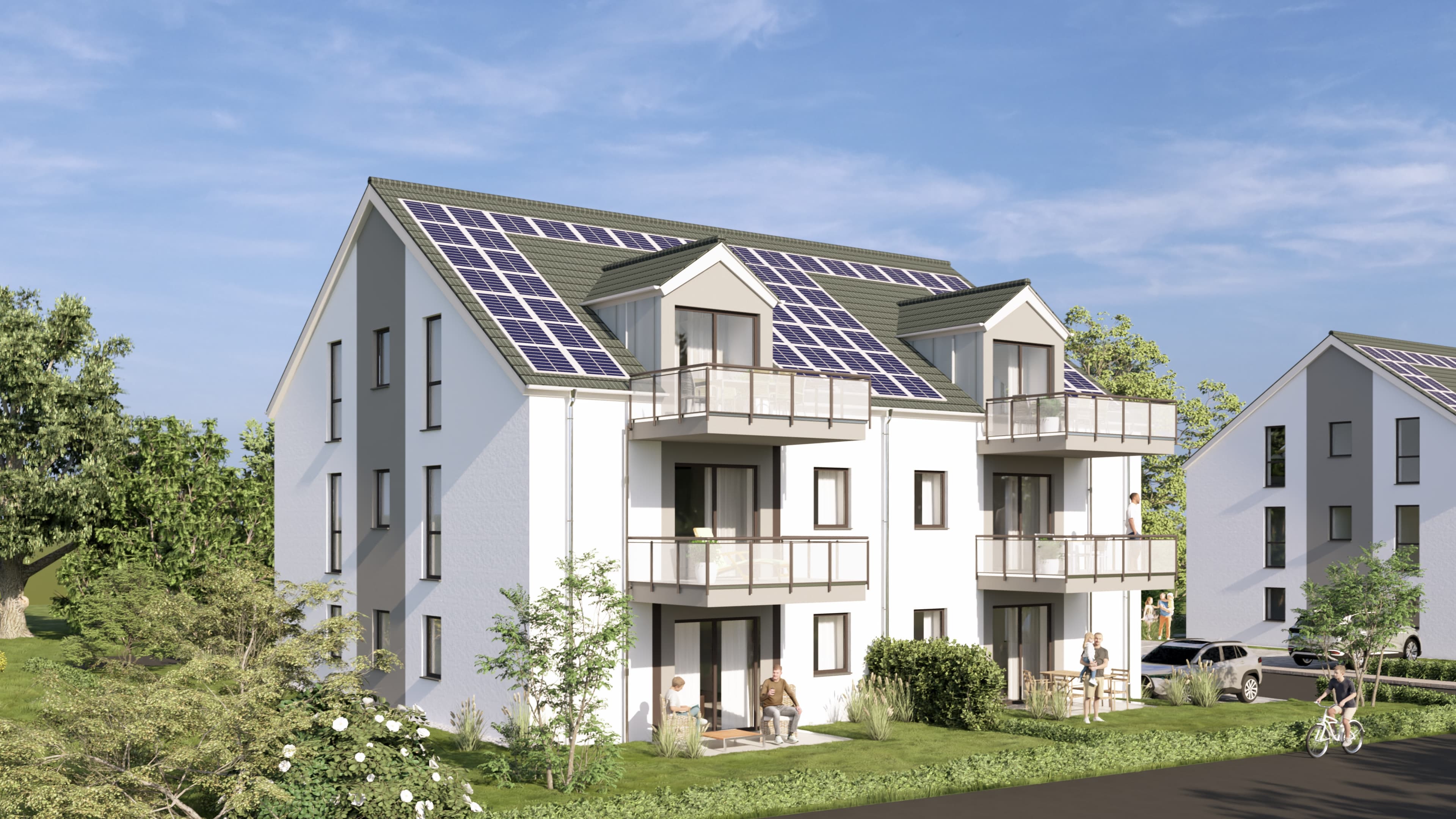 Hochwertige Mehrfamilienhäuser, Albachstraße 38 - 38a